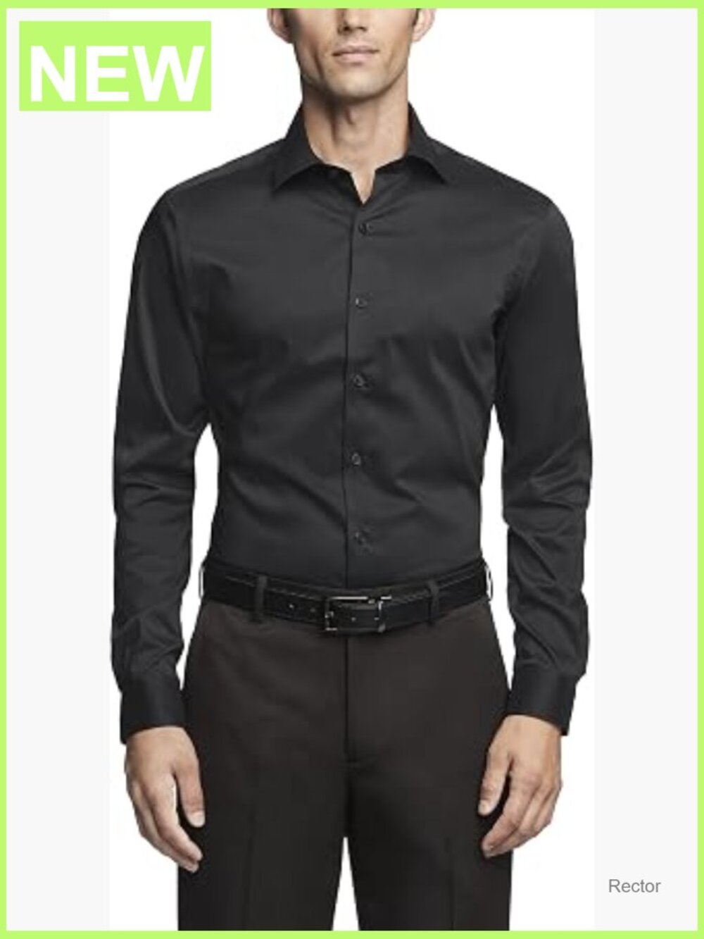 Slim Fit Ultra Wrinkle Free Flex Collar Dress Shirt